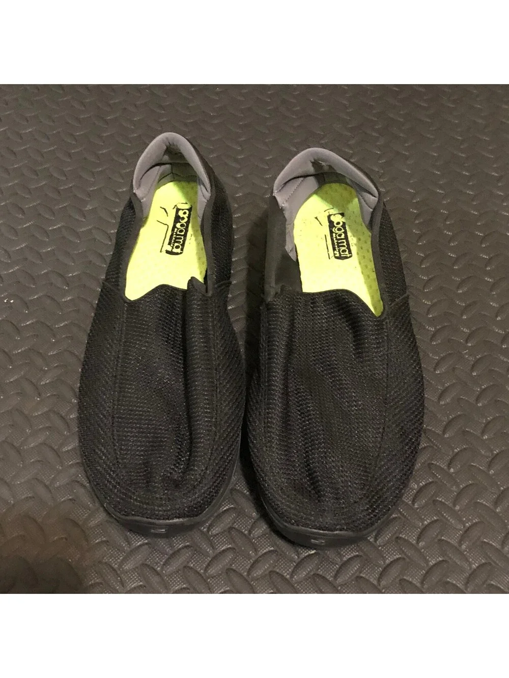 Skechers Mens Performance Go Walk 3 Black Slip-On Walking Shoes Size 13